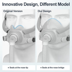 MEDICOLOR hybrid-design-f40-cushion-seal provides precise nose-bridge sealing.