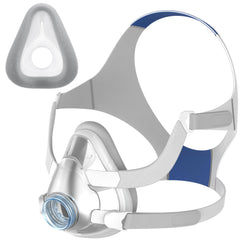 Medicolor improved frame with head strap ensures a secure CPAP fit on AirTouch F20 Large.