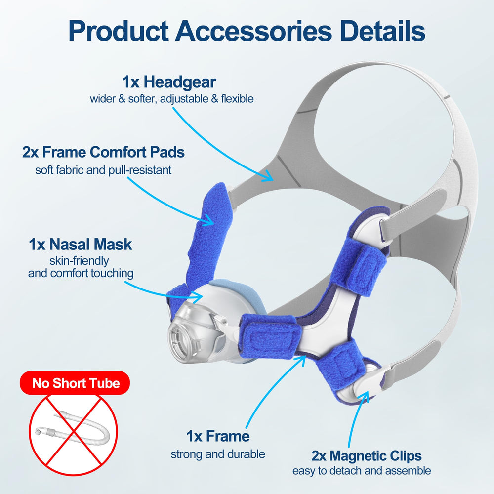MEDICOLOR Upgraded N20 headband is adjustable for secure, all-night wear.