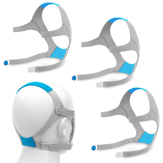 Medihealer AirFit N20 headgear for secure, comfortable all-night fit.