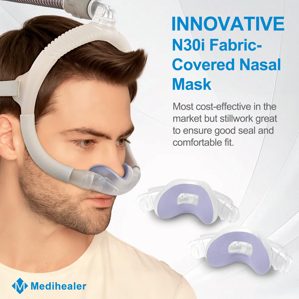 Medihealer N30i dual-material design pack showing two cushion options.