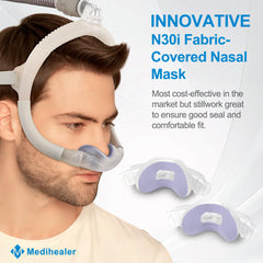 Medihealer N30i dual-material design pack showing two cushion options.