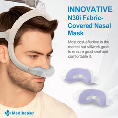 Medihealer N30i velvet-lined cushion offers warm, plush feel for winter.