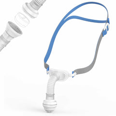 Medihealer P10 connector for AirMini with quick-release design for easy cleaning.