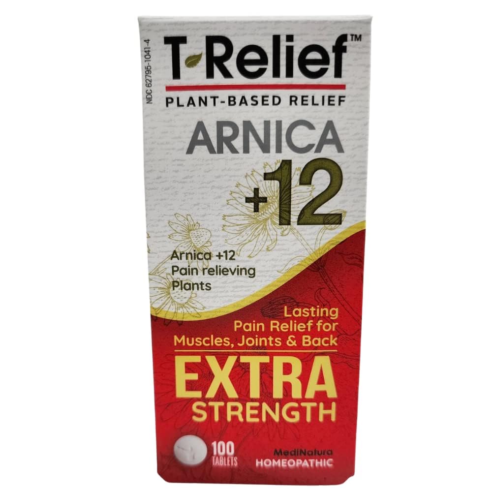 Medinatura T-Relief night-use notes emphasizing non-drowsy formula.