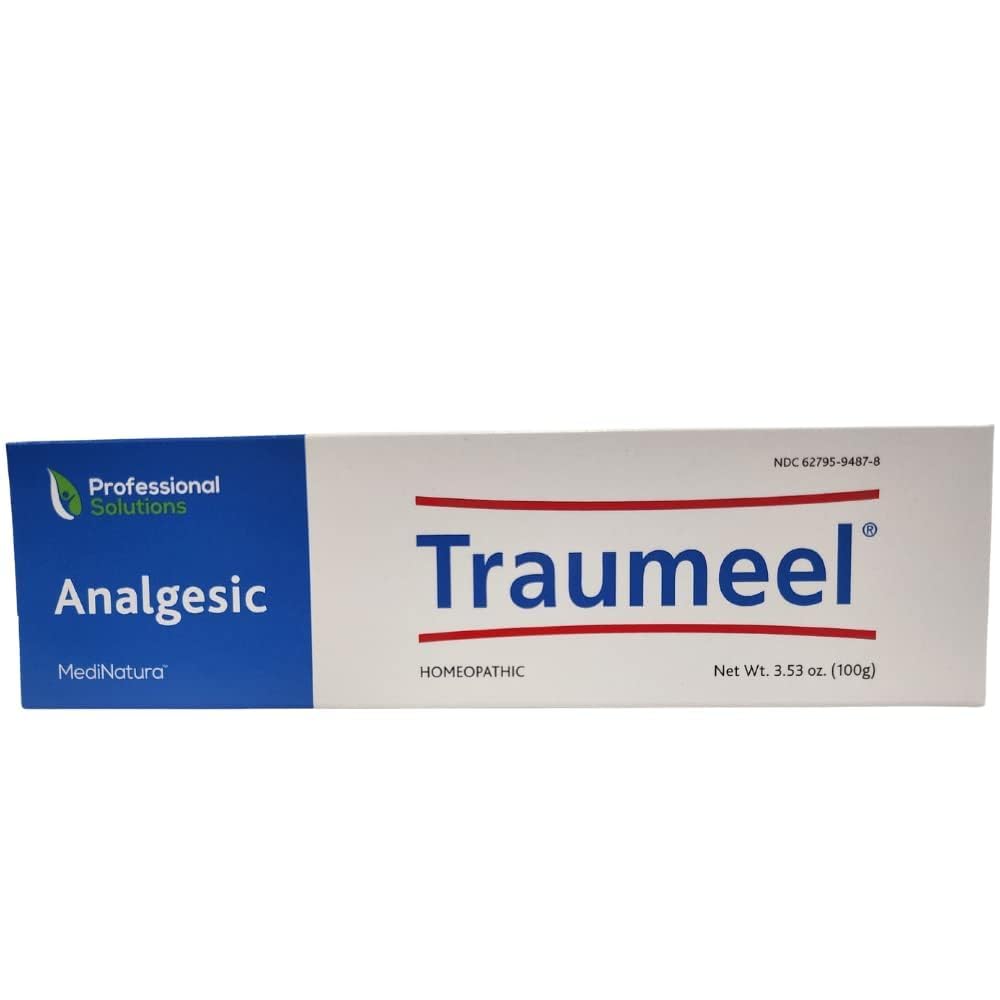 3.53 oz MediNatura Traumeel tube for easy, on-the-go use.