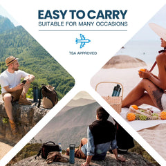 Medineed insulin cooler case in-flight use, TSA-approved and battery-free cooling.