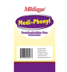 Medique 20513 instruction card with usage tips for on-the-go relief