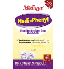 Medique 20513 tablets per packet image indicating two tablets per serving