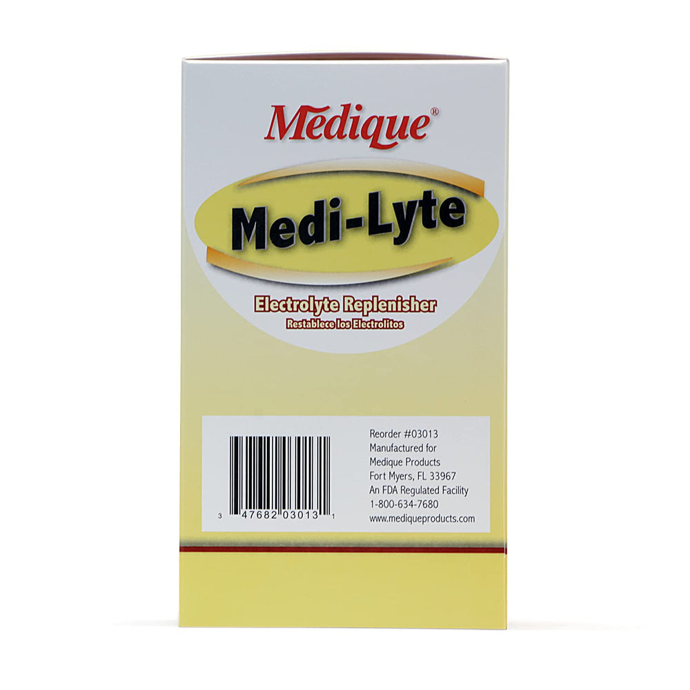 Medique Medi-Lyte dispenser box ready for first aid kits.