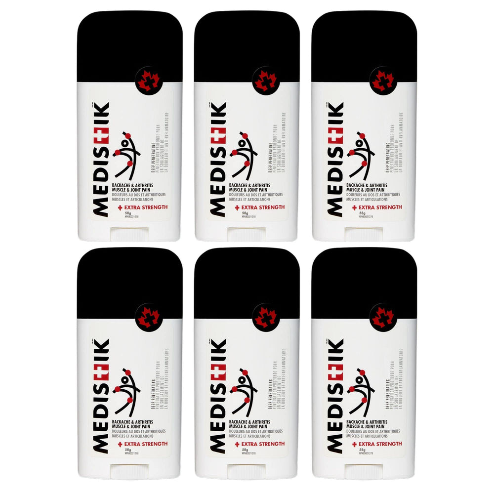 Medistik Extra Strength Pain Relief Stick front view for targeted, long-lasting relief.