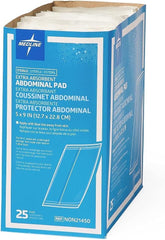Medline absorbent cellulose core demonstrates quick fluid distribution and containment