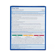 Medline Step 2 clear patch visible on skin for discreet use