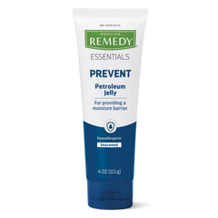 Medline Remedy Essentials petroleum jelly 4 oz tube, ideal for daily skin protection.