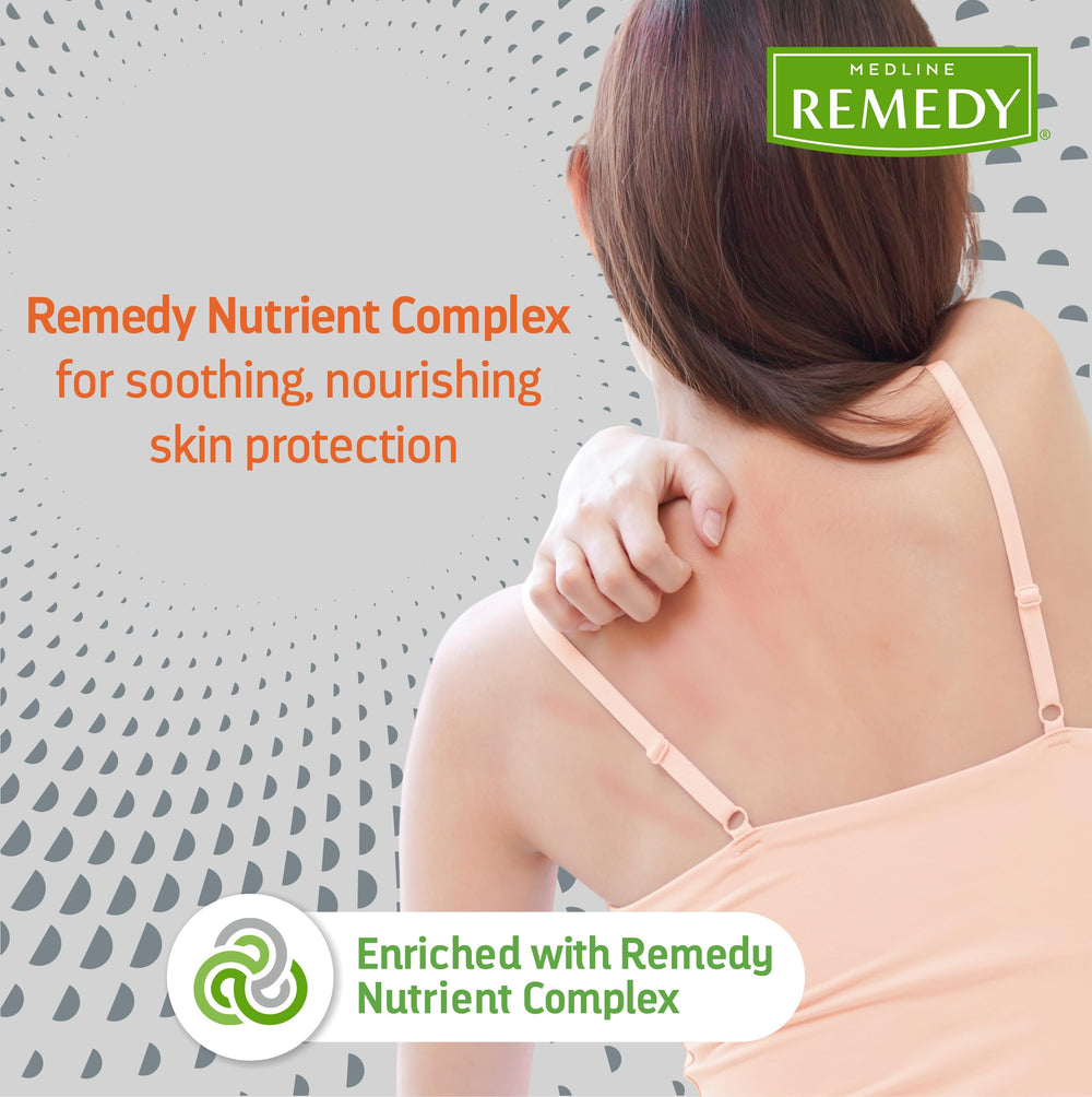 Medline Remedy hypoallergenic formula supports sensitive skin care routines