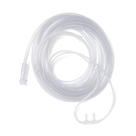 Medline Soft-Touch Nasal Cannula with 14 ft tubing for comfortable extended wear