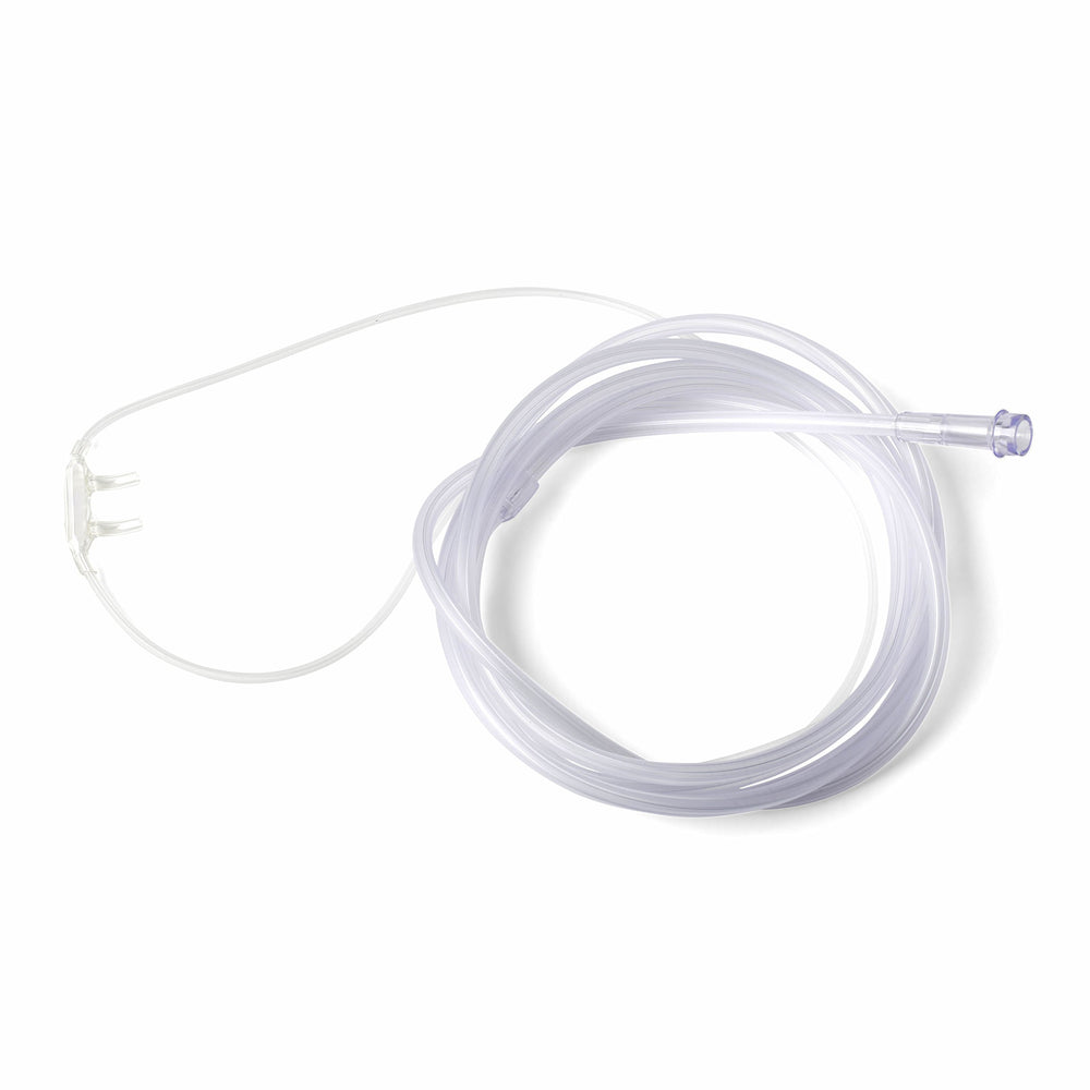 Medline Soft-Touch nasal cannula in adult size for a gentle fit.