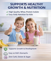 Medsite Nutrisite scoop illustrating precise serving for kid-friendly daily protein