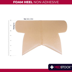 MEDSTOCK foam core visibly absorbs moisture to manage exudate.