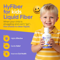 Medtrition HyFiber Kids bottle pour showing easy dosing for daily use.
