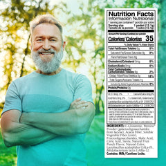 Medtrition ReStoSyn label closeup highlighting prebiotics and probiotics for gut balance