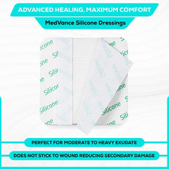 MedVance box of 10 dressings packaging, ready for safe storage