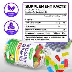 MEENCCD bottle close-up highlighting chewy texture of high-potency gummies