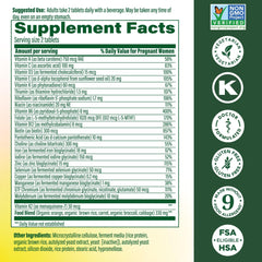 MegaFood Baby & Me 2 capsules close-up with gentle, easy-to-swallow formulation.