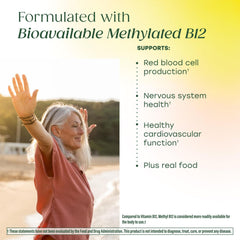 MegaFood beetroot ingredient visible, emphasizing a whole-food approach to energy support.