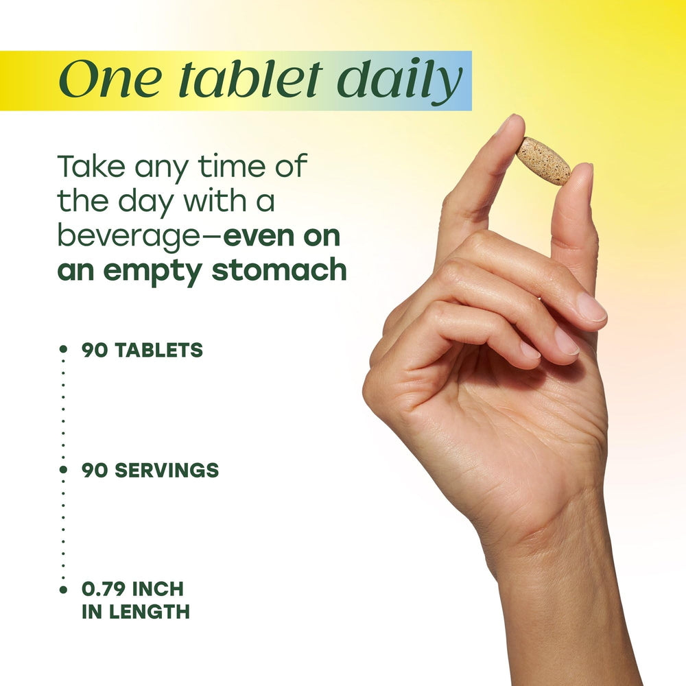 Energy metabolism B vitamins graphic in MegaFood multivitamin