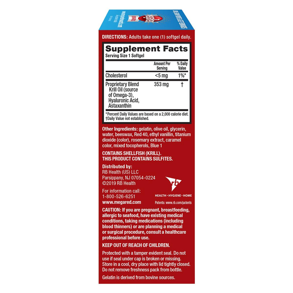 MegaRed no fishy burp concept highlighting clean aftertaste.