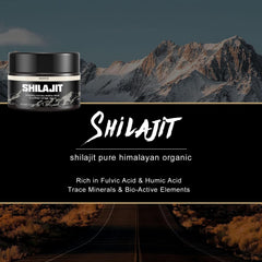 Meideal Shilajit resin bottle showcases triple-pack 30g packaging design