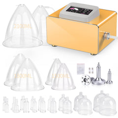 Meifuly vacuum therapy machine 24-cup setup for versatile cupping at home or in a spa.