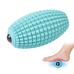 Meifuly vibrating foot massage ball targets plantar fasciitis for soothing heel relief.