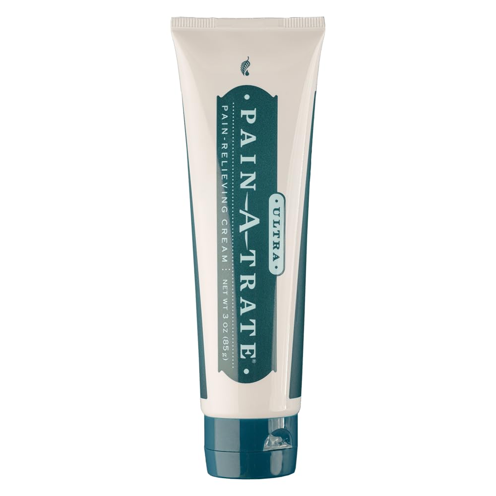 Melaleuca Extra Strength Pain-A-Trate tube in use, easy topical care for minor discomfort.