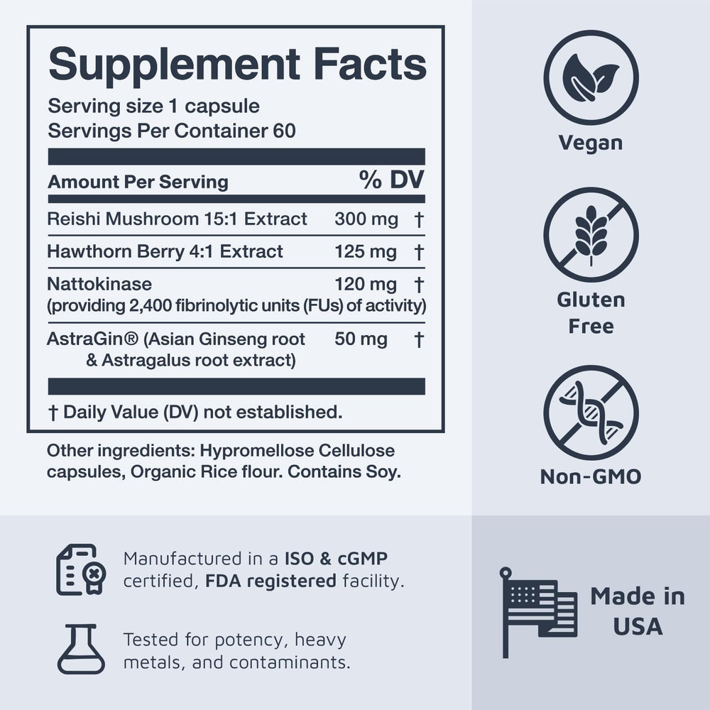 Melody Heart Tune US-manufactured-lab-tested label indicating quality control.