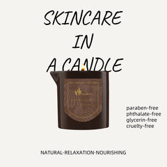 Melony massage oil candle spa at home ritual enhances relaxation