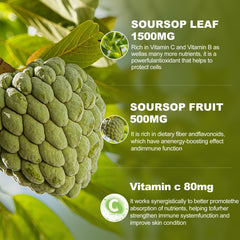 Pouring Menkru Soursop Drops into water for easy intake