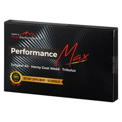 MEN'S PeakPerformance PerformanceMax bottle for on-the-go vitality support.