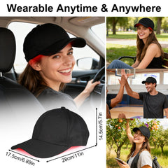 MERNUNUX ergonomic-dome cap design suitable for both men and women.