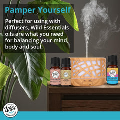 mEssentials Wild Essentials Rose diffuser-ready scent to enhance calm spaces.