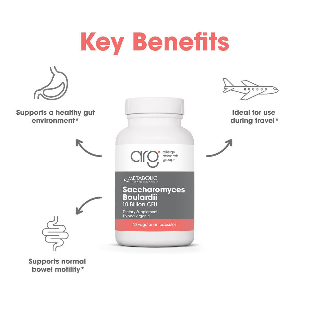 Metabolic Maintenance Saccharomyces boulardii gluten-free vegan capsules