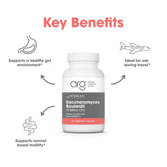 Metabolic Maintenance Saccharomyces boulardii gluten-free vegan capsules