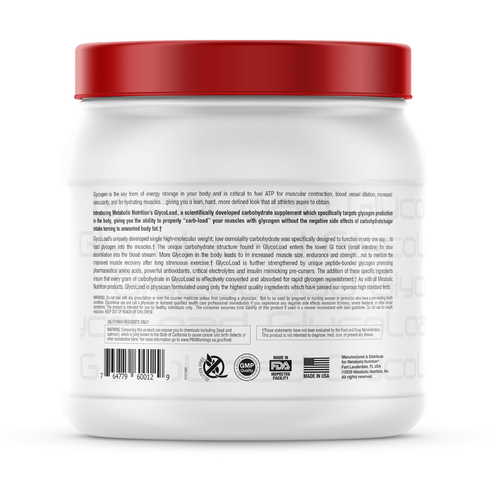 Glycoload scoop ready to measure pre workout energy