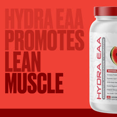 Metabolic Nutrition Hydra EAA fruit punch served in a glass for tasty hydration