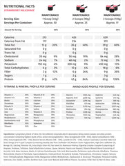 Metabolic Nutrition Musclean strawberry shake cup showing convenient on-the-go protein