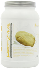 Metabolic Nutrition ProtiZyme protein powder in a tub for dieting support