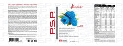 Metabolic Nutrition PSP ingredients label close-up highlighting clean, zero sugar formula