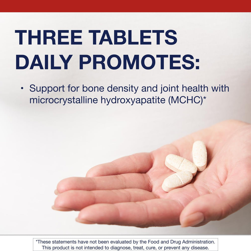 Close-up of Metagenics Bone Builder Active tablets for daily bone health support