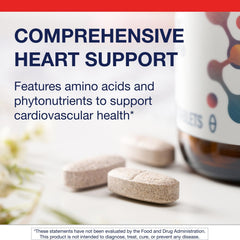 Graphic of Cardiogenics Intensive Care ingredients including minerals and amino acids